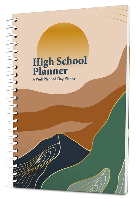 Well Planned Gal High School - Academic - Planners - Mid Century - THEME - Shop Well Planned Gal