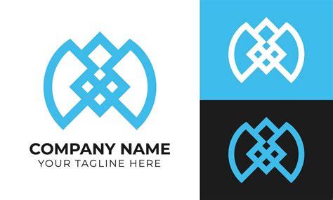 Creative Abstract Minimal Business Logo Design Template Free Vector