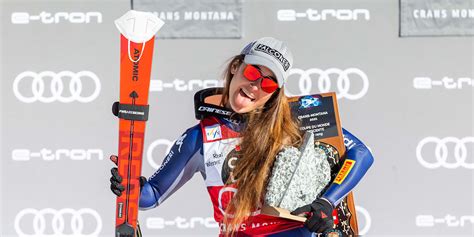 Fis Ski World Cup Sofia Goggia Wins Crans Montana Dh