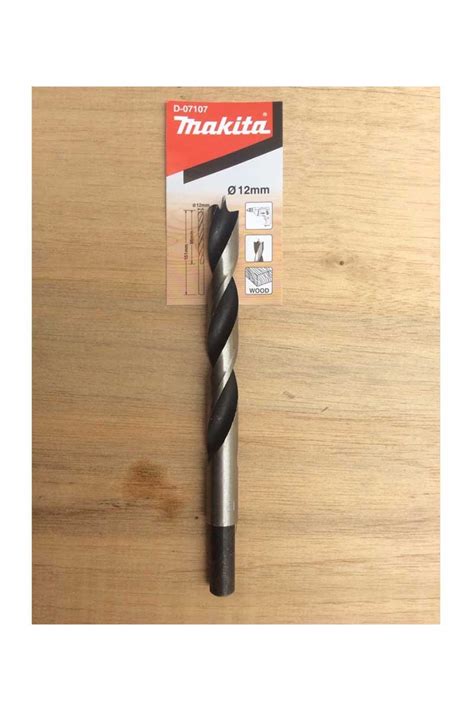 Makita D 07107 12x155mm Ahşap Delici Matkap Ucu