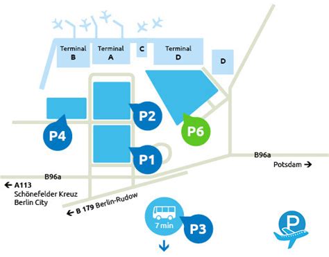 P6 Parkplatz Flughafen Schönefeld Informationen Preise