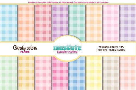 Plaids Digital Paper Pattern Graphic By Mascuteestudio Creative Fabrica