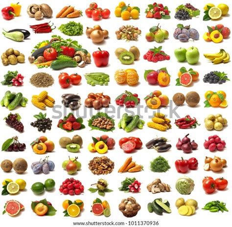 Fruit Vegetables All Tastes Stock Photo Edit Now 1011370936