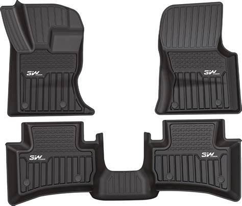 Amazon 3W Floor Mats Fit For 2021 2023 Tesla Model 3 TPE All