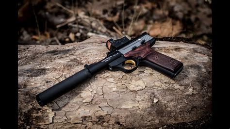 Suppressed Browning Buckmark Silencerco Sparrow 22 Supersonic Ammo