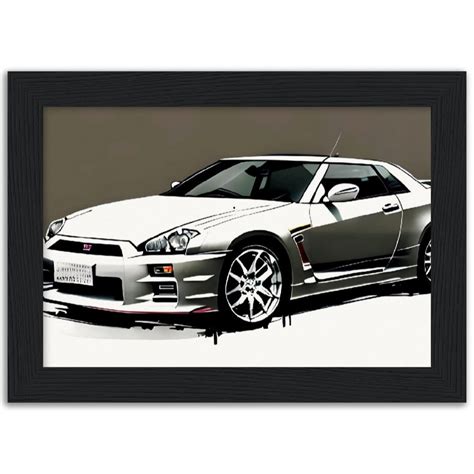 Nissan Skyline Poster on Museum Quality Matte Paper With - Etsy