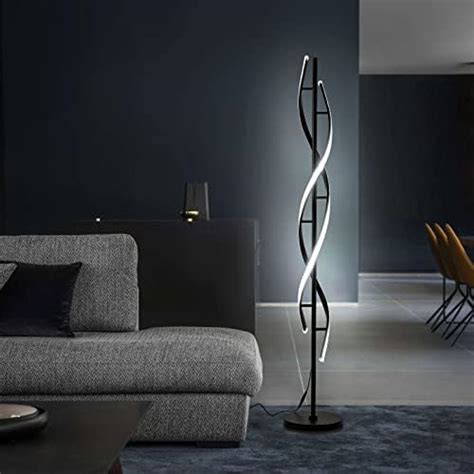 Litepeer Led Floor Lamp For Living Room Modern Ring Tall Lamp Unique