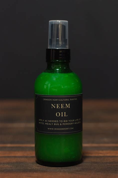 Neem Oil – Crimson Horticultural Rarities