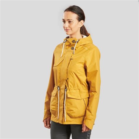 Casaca Impermeable De Mujer Quechua Nh