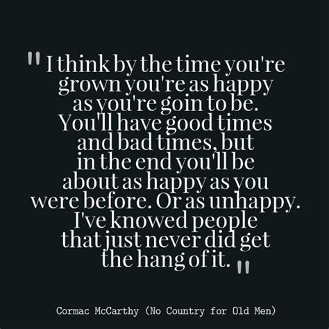 Popular No Country For Old Men Quotes