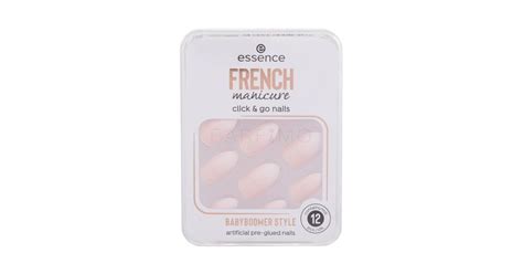 Essence French Manicure Click Go Nails Kunstnägel für Frauen 12 St