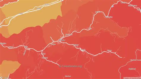 Evarts, KY Violent Crime Rates and Maps | CrimeGrade.org