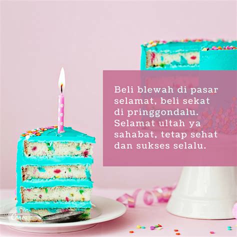 ucapan selamat ulang  terkeren  gambar canva