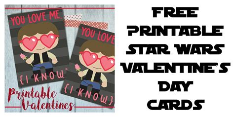 Printable Star Wars Valentines Day Cards Sippy Cup Mom