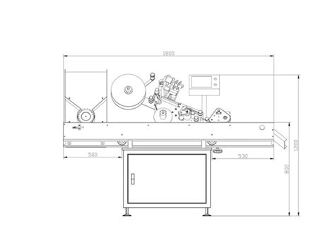 Automatic Horizontal Vial Sticker Labeling Machine - VKPAK