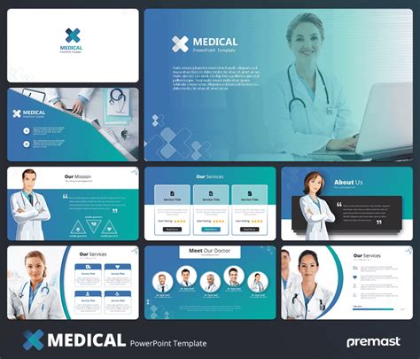 Premast Free Medical And Healthcare Powerpoint Template