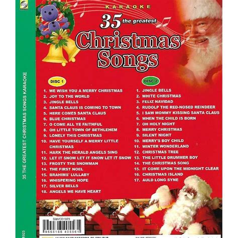 35 Greatest Christmas Songs 2VCD Karaoke, Hobbies & Toys, Music & Media, CDs & DVDs on Carousell