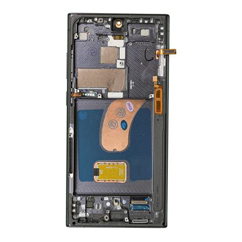 Oled Frame Assembly For Samsung Galaxy S Ultra Graphite Red