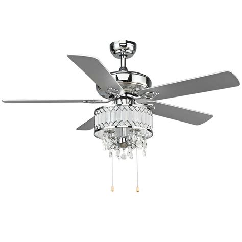 CW Ceiling Fans with Lamp Silver Lighting & Ceiling Fans at Lowes.com