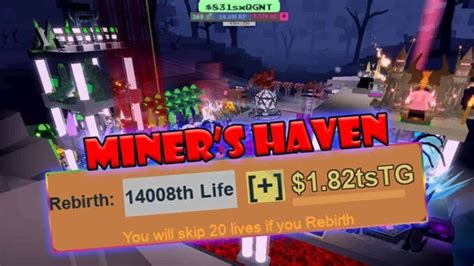 Roblox Miner S Haven Reincarnation Codes List September 2024