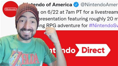 NINTENDO DIRECT ANUNCIADA OFICIALMENTE E 2 JOGOS GRÁTIS NO NINTENDO