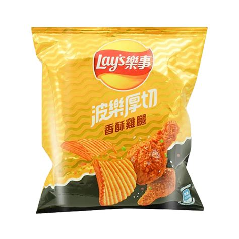 Lays Potato Chips Crispy Fried Chicken Flavor 34g Taiwan Exotic Club Co