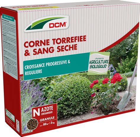 Corne torréfiée et Sang séché DCM DCM