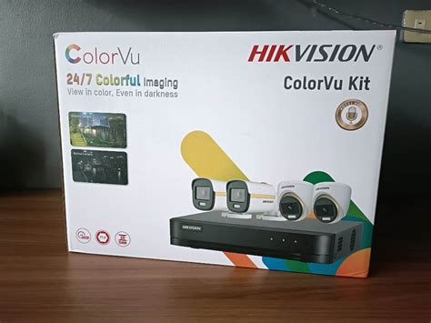 HIKVISION 2MP 4CH COLORVU CCTV KIT TVI 4CH2D2B 2MP COLORVU