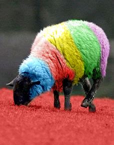 Rainbow Sheep! | Farmville Sharing