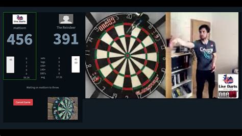 Play Darts Online With A Split Screen Setup Youtube