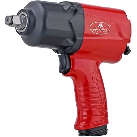 SLAIR 1 2 Composite Twin Hammer Air Impact Wrench Max Torque 1050ft Lb