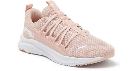 Puma Softride One All Sneaker In Rose Quartz White At Nordstrom Rack