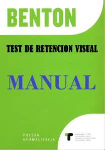 Corrector Test de Retención Visual BENTON PsicoTest