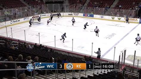 ECHL Kansas City Mavericks 1 At Wichita Thunder 5 Video Dailymotion