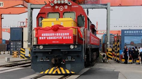 First China Europe Freight Train In Cooperation With Dpd Sets Off Cgtn