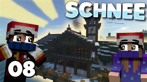 Unser Haus Ist Fertig Minecraft Schnee 8 YouTube