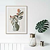 Reinders Bild Slim Frame Wood Botanical Illustration B X H 30 X 40