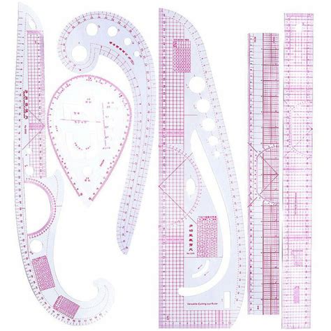 Règle et réglet Sewing tools Sewing design Ruler clothing