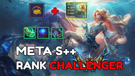 Hot Meta At Challenger Rank Seraphine 3 ⭐⭐⭐ Evoker Lagoon Tft