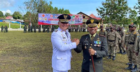 Jadi Irup Hut Ke Tni Pj Bupati Maybrat Urai Kepercayaan Masyarakat