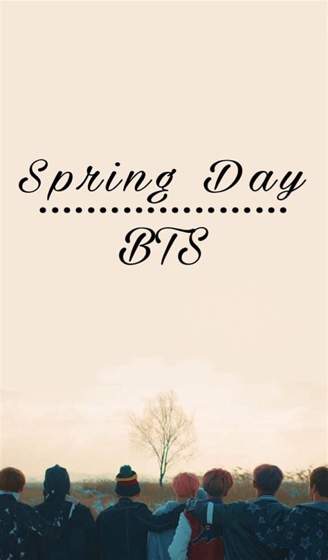 87 Wallpaper Bts Spring Day Picture Myweb