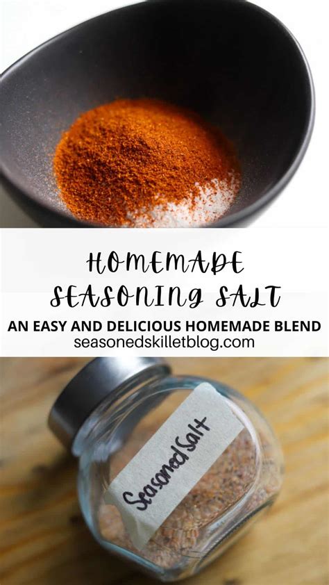 Homemade Seasoning Salt - The Seasoned Skillet