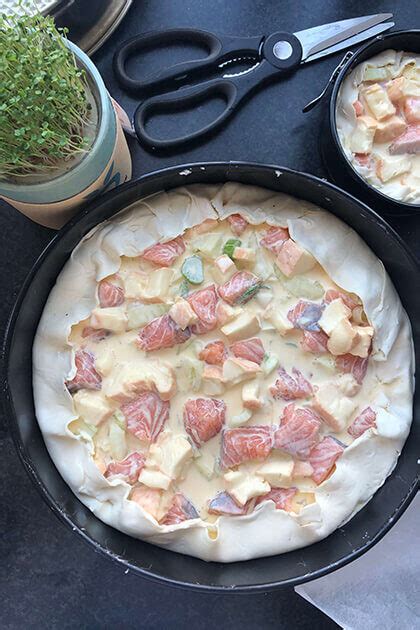 Zalm Quiche Met Zuurkool Venkel En Citroen The Lemon Kitchen