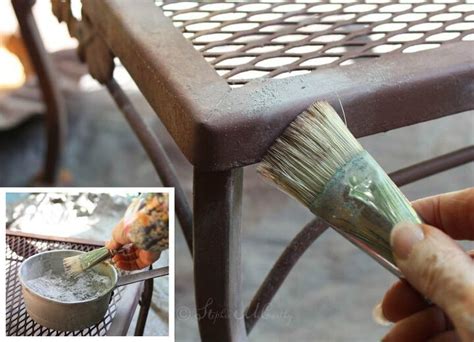 How To Paint An Easy Faux Rust Patina Using Wood Ashes Diy Hometalk