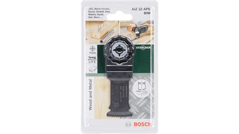 Starlock AIZ 32 APB BIM Plunge Cutting Saw Blade Bosch DIY