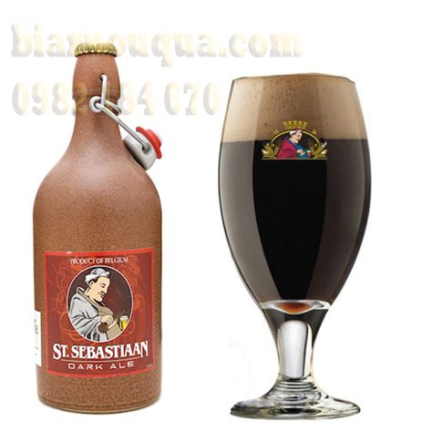 Bia sư St Sebastiaan Dark 6 9 hộp 6 chai 500ml