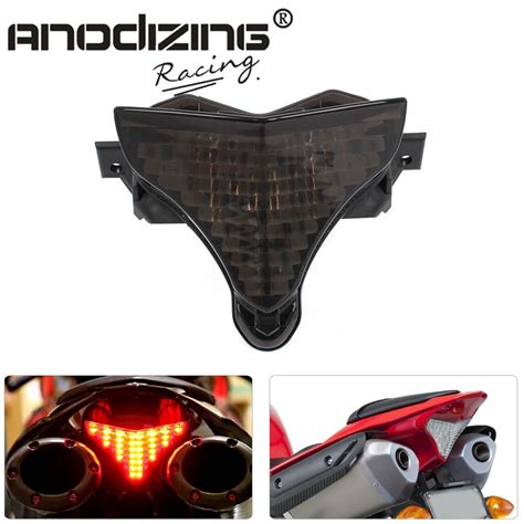 Smoke Clean Motorcycle Smoke Led Tail Light Rear Lamp For Yamaha Yzf R1 Yzf R1 2009 10 11 12 13