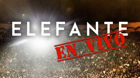 Elefante As Es La Vida En Vivo Audio Oficial Youtube