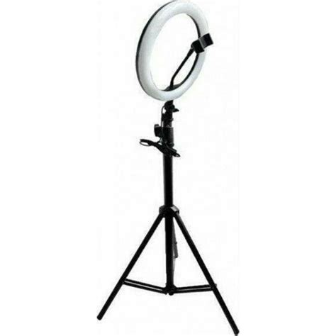 Ring Light Andowl Ring Lamp 26cm 3200 5600K με Τρίποδο Δαπέδου και Βάση