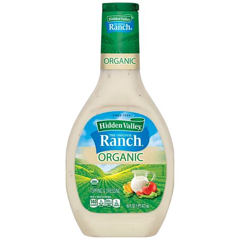 Hidden Valley Organic The Original Ranch Dressing Shop Dressing Oil And Vinegar At H E B